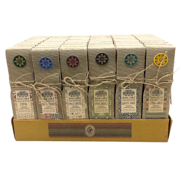 Ritual Resin op Stok - Displaypakket (8x 12 geuren)