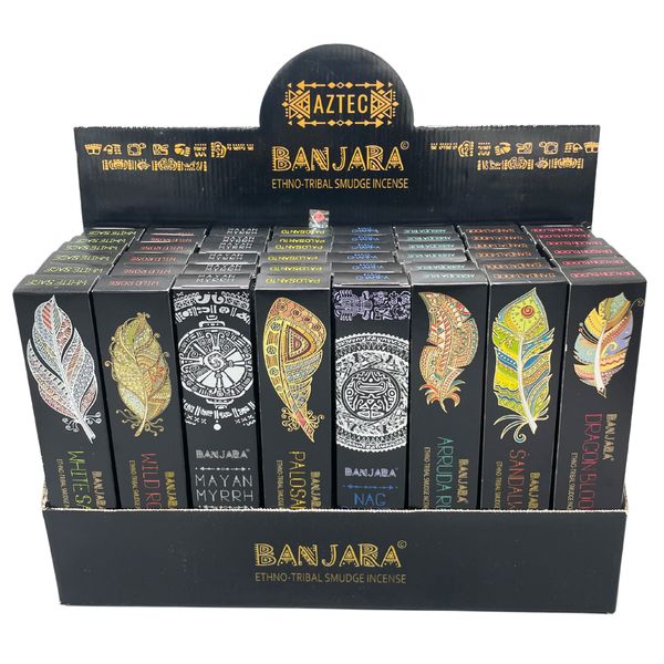 Banjara Tribal Smudge Wierook - (8x 6 geuren)