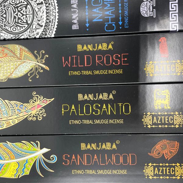 Banjara Tribal Smudge Wierook - (8x 6 geuren)