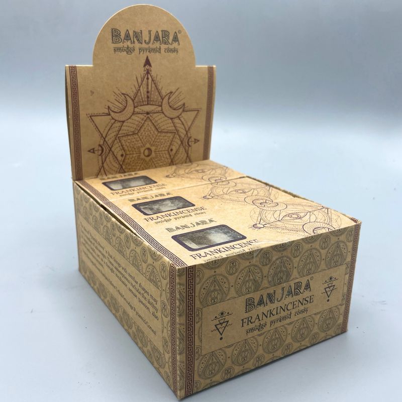 Banjara Smudge Pyramid Cones - Wierookhars