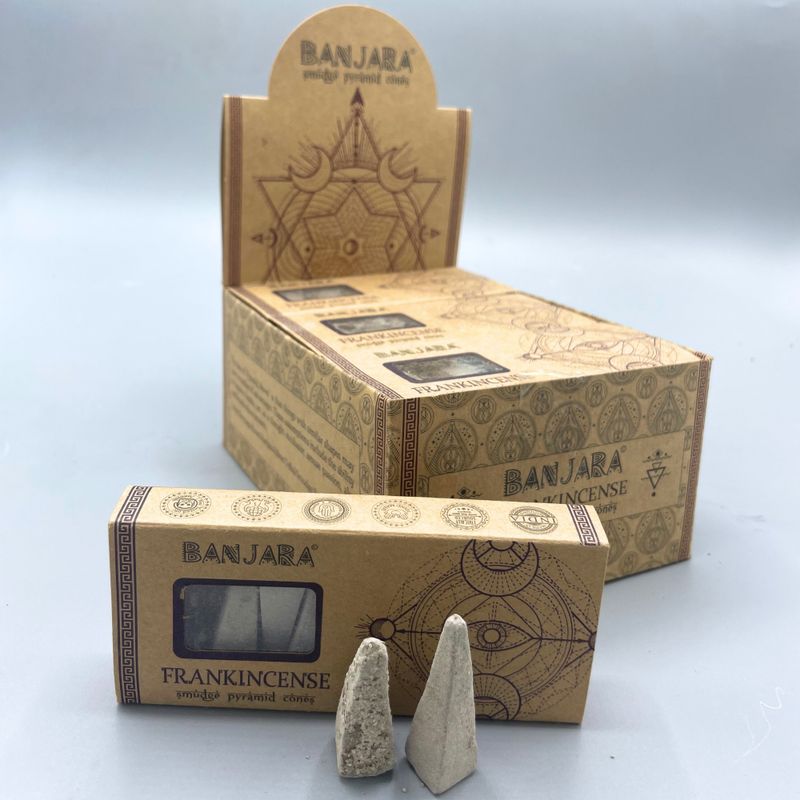 Banjara Smudge Pyramid Cones - Wierookhars