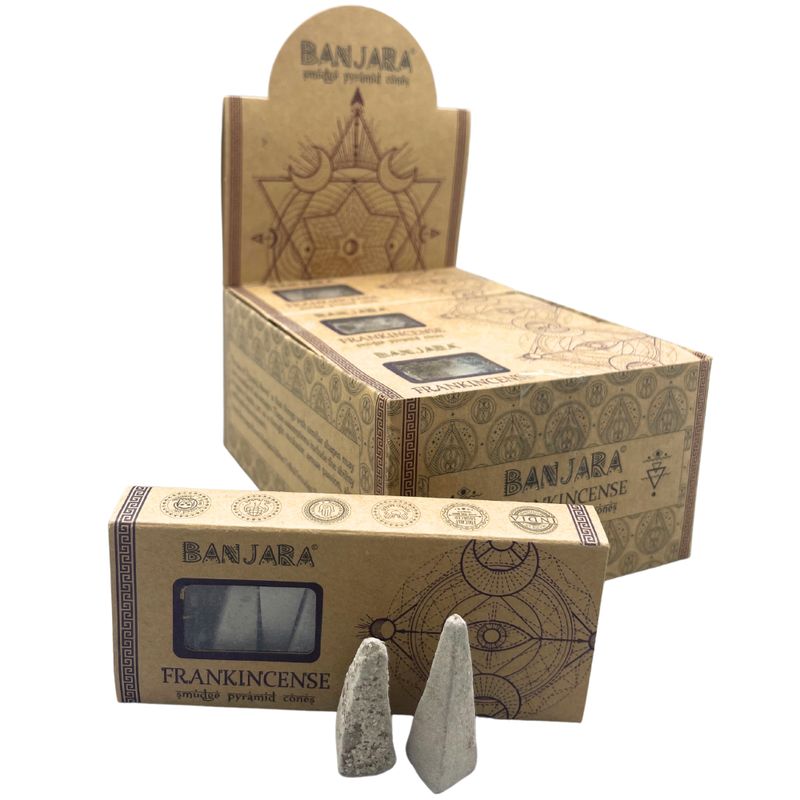 Banjara Smudge Pyramid Cones - Wierookhars