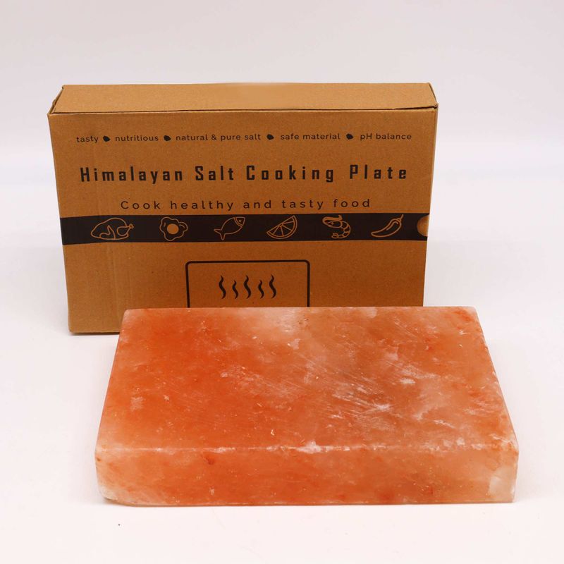 Himalaya Zout Kookplaat - Rechthoekig - 30x20x5cm