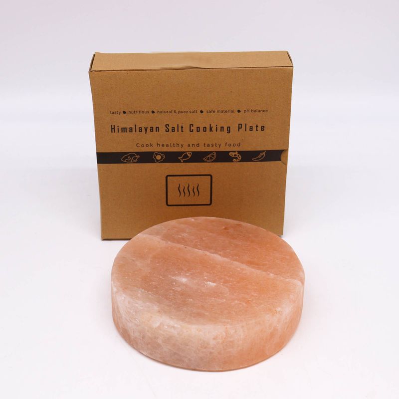 Himalaya Zout Kookplaat - Rond - 20x20x5cm