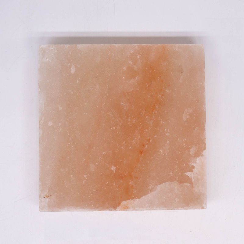 Himalaya Zout Kookplaat - Vierkant - 20x20x5cm