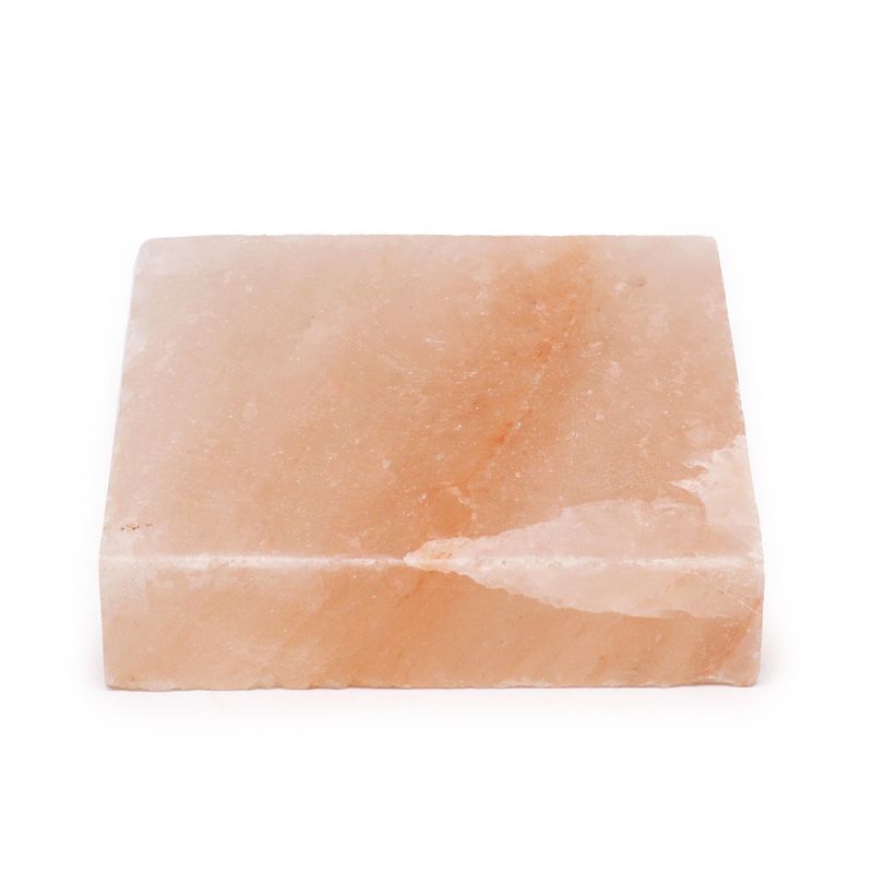 Himalaya Zout Kookplaat - Vierkant - 20x20x5cm