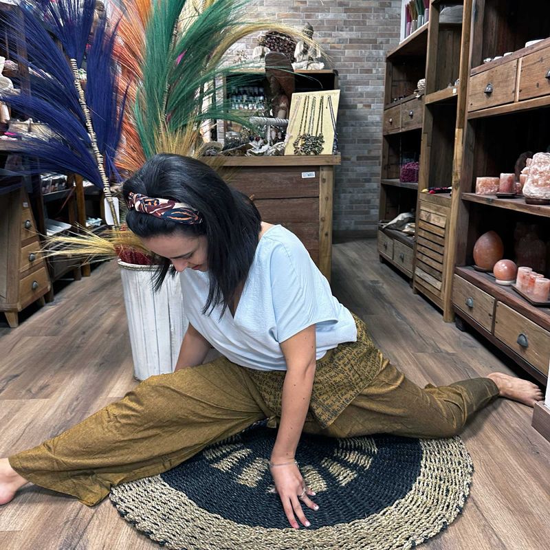 Yoga & Festivalbroek - Thaise Visser Mandala Mantra op Oranje