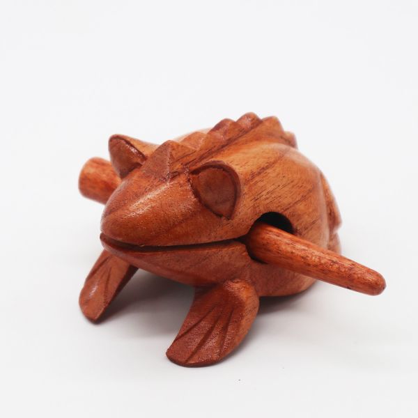 Kleine kwaakhouten kikker