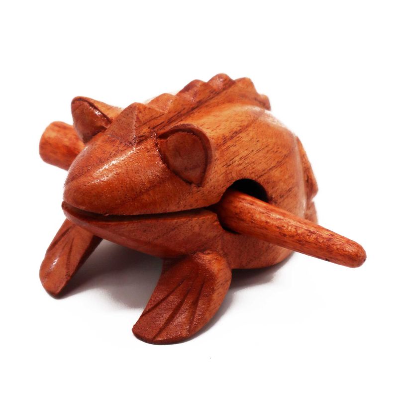 Kleine kwaakhouten kikker