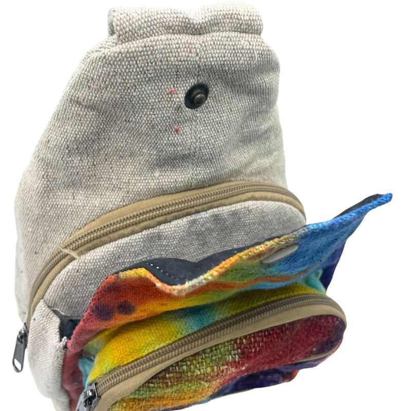 Tiedye Hennep Schouder Slingertas