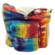 Tiedye Hennep Studie Tas met Voorvak
