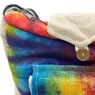 Tiedye Hennep Studie Tas met Voorvak