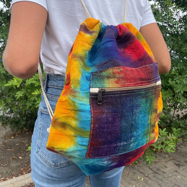Tiedye Hennep Touwtas