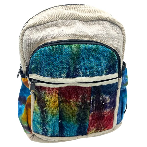 Tiedye Hennep Middelgrote Rugzak Zonder Print