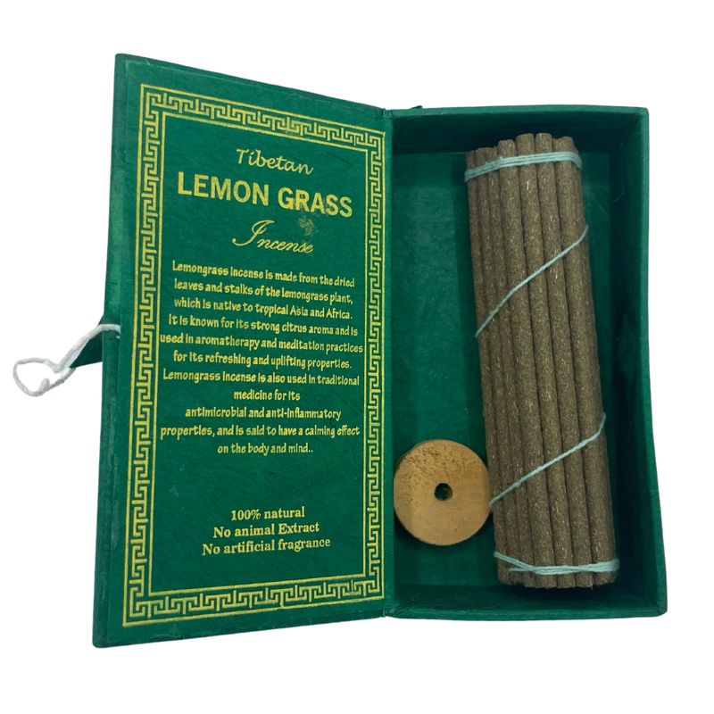 Himalaya Sughandit Dhoop Wierookcadeauset - Citroengras