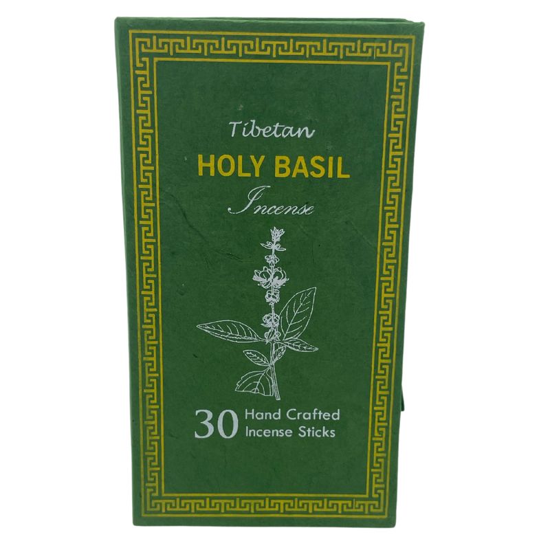 Himalaya Sughandit Dhoop Wierookcadeauset - Heilige Basilicum