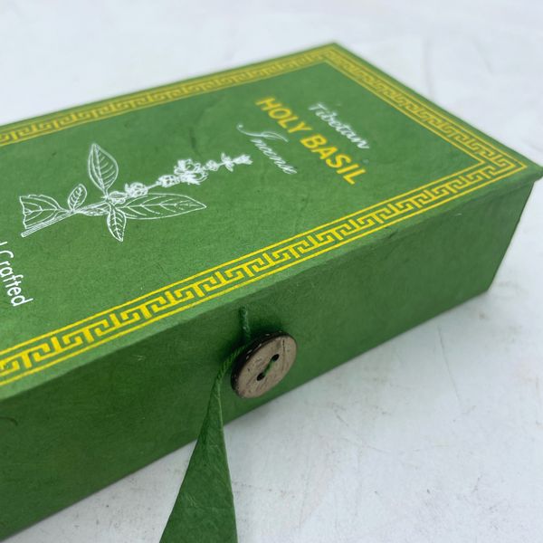 Himalaya Sughandit Dhoop Wierookcadeauset - Heilige Basilicum