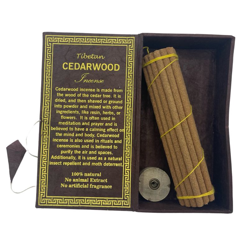 Himalaya Sughandit Dhoop Wierookcadeauset - Cederhout