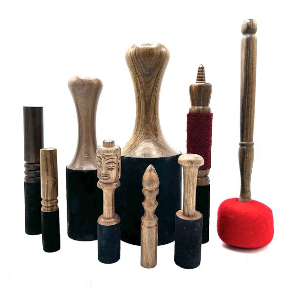 Extra Grote Houten Koningstok - 26x9,5 cm