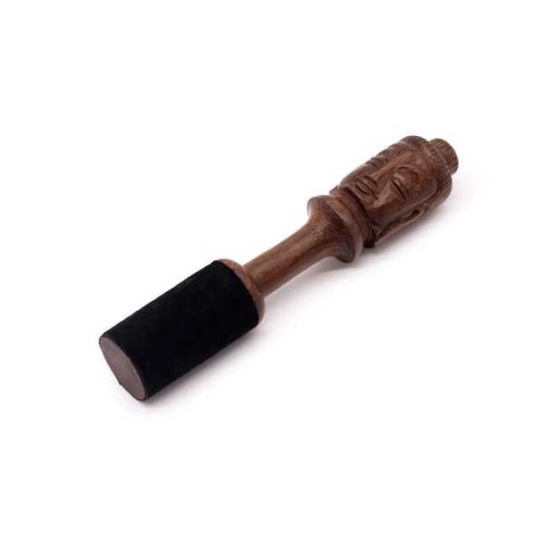 Houten Stok - 14cm - Boeddha Snijwerk