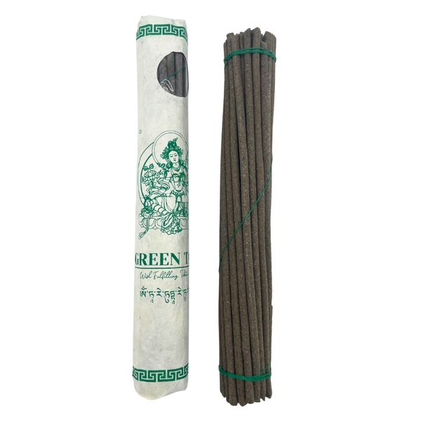 Rol van 30 stuks Premium Tibetaanse Wierook - Groene Tara