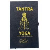 Touw Wierook en Zilveren Geplateerde Houder Set - Zeven Chakra's