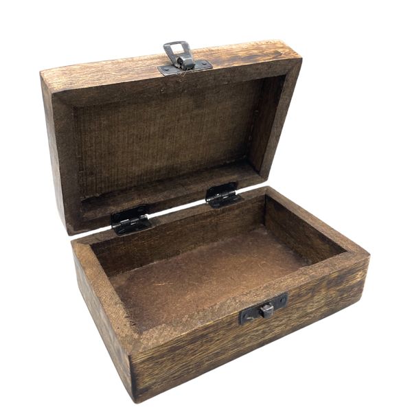Medium Wooden Keepsake Box 15x10x6cm - Boeddha