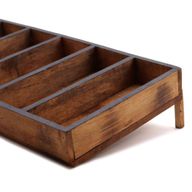 Toonbak - 6 (6x1) Compartimenten 	60x27x12 (cm)