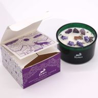 Hop Hare Crystal Magic Kaars – The Moon – Kaars met Kristal