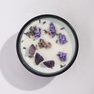 Hop Hare Crystal Magic Kaars – The Moon – Kaars met Kristal