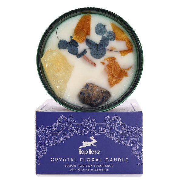Hop Hare Crystal Magic Kaars – The Sun – Kaars met Kristal