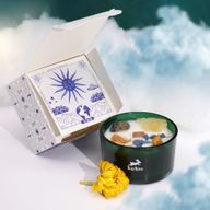 Hop Hare Crystal Magic Kaars – The Sun – Kaars met Kristal