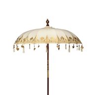 Bali Patio Parasol - Canvas - Natuurlijk decor - 2m