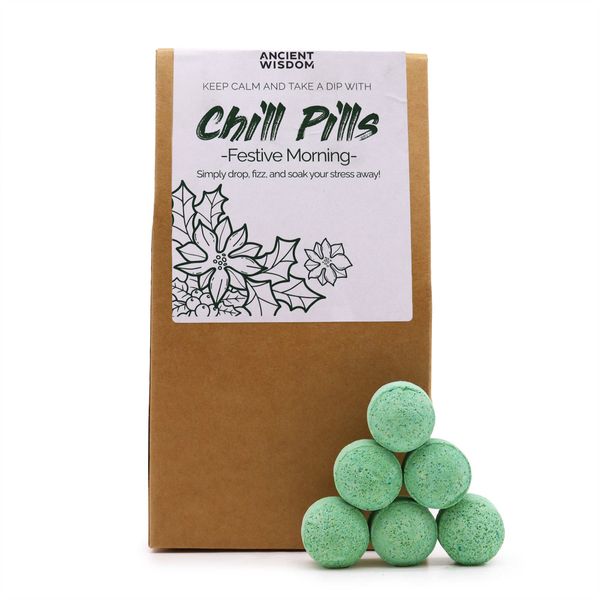 Chill Pills Cadeaupakket 350g - Feestelijke Ochtend
