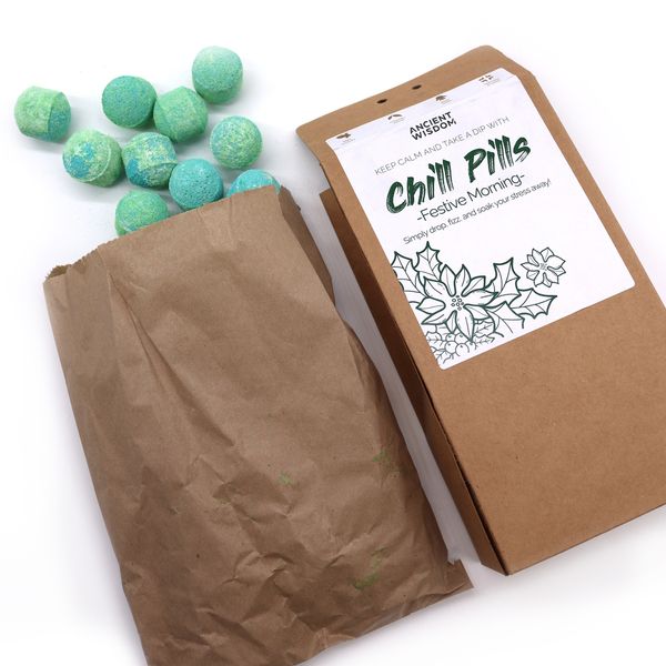 Chill Pills Cadeaupakket 350g - Feestelijke Ochtend