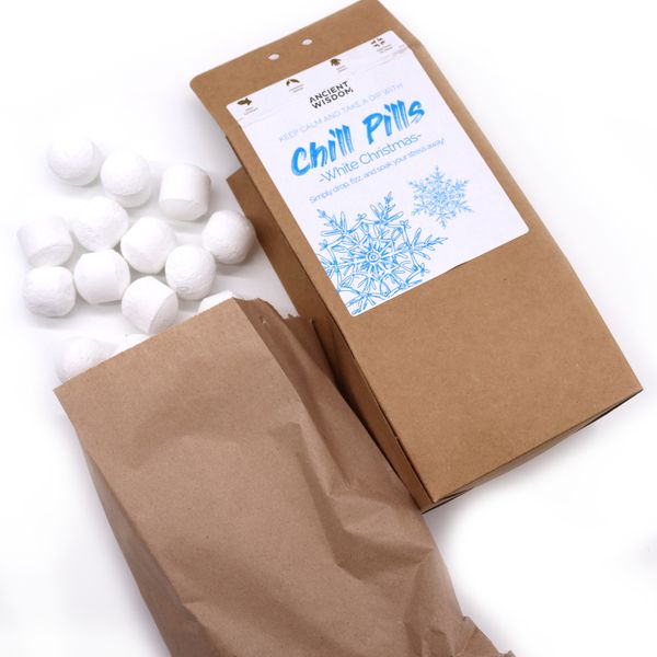 Chill Pills Cadeaupakket 350g - Witte Kerst