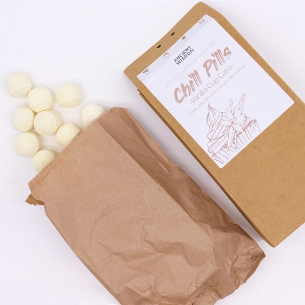 Chill Pills Cadeaupakket 350g - Vanille Cupcake