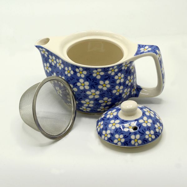 Kleine Kruiden Theepot - Blauwe Madelief
