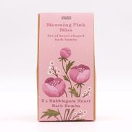 Bloeiende Roze Geluk Bad Hart Cadeauset