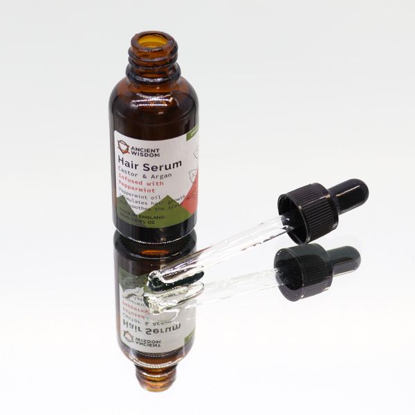 Organic Hair Serum 30ml - PeppermintOrganisch Haarserum 30ml - Pepermunt
