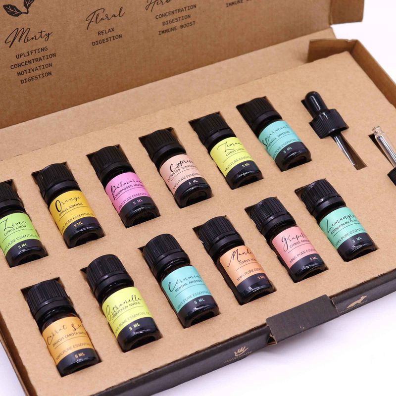 Aromatherapie Essentiële Olie Set - Zomer