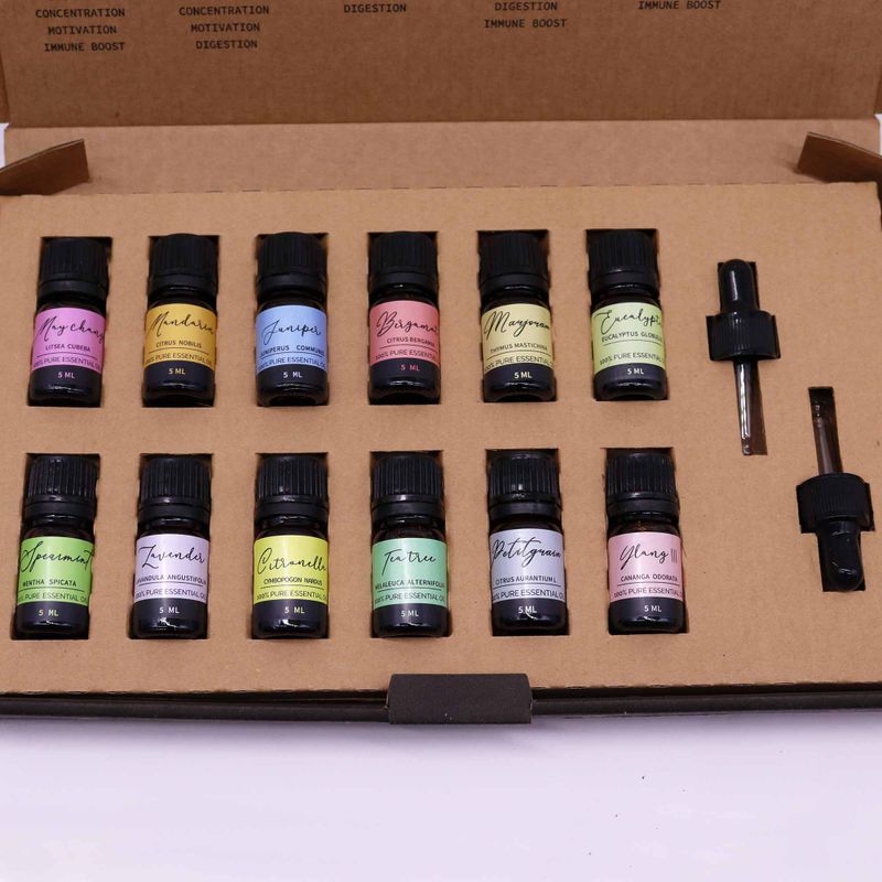 Aromatherapie Essentiële Olie Set - Lente