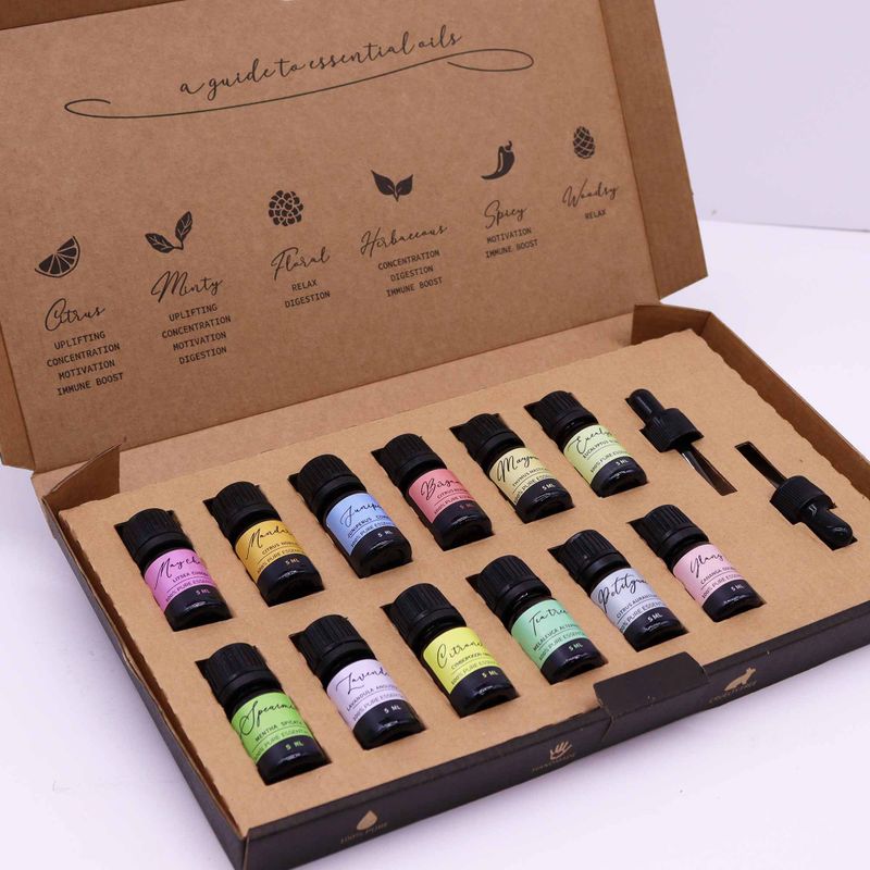 Aromatherapie Essentiële Olie Set - Lente