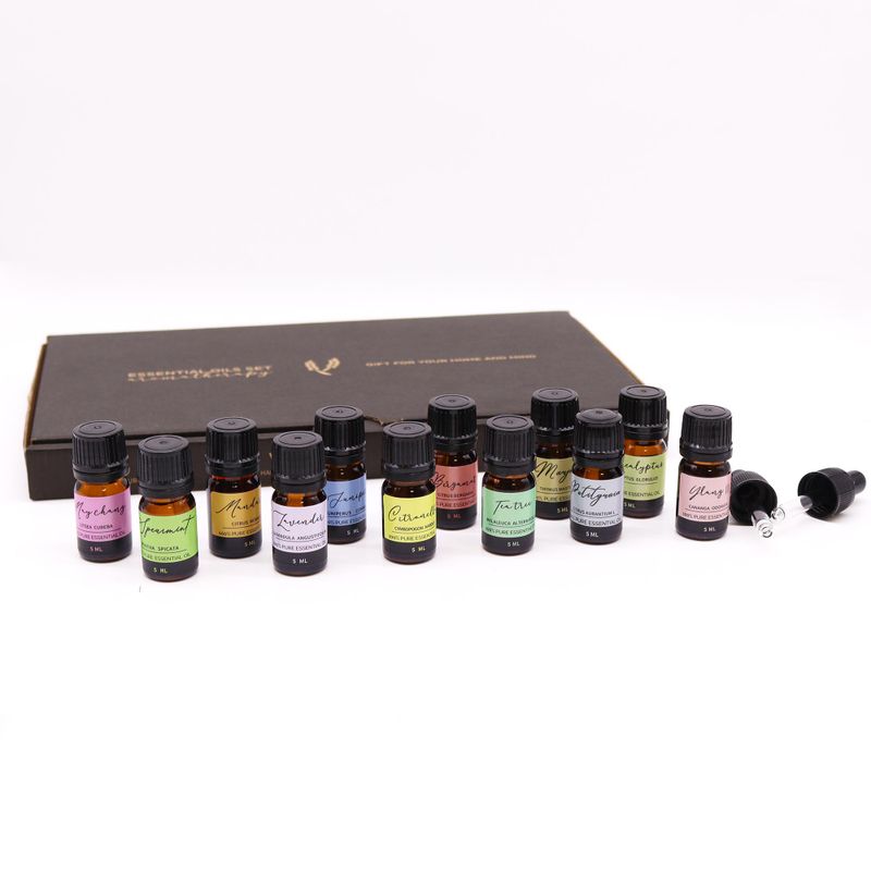 Aromatherapie Essentiële Olie Set - Lente