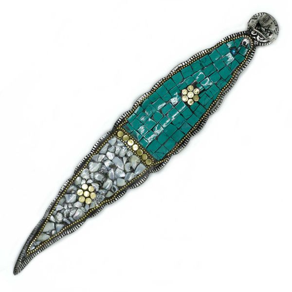 Boeddha Lang Blad Tibetaanse Decor Wierookhouder
