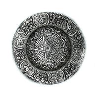 Gepolijst Aluminium Pentagon Wierookhouder 11.5cm