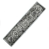 Gepolijst Aluminium Chakra Lange Wierookhouder 23cm