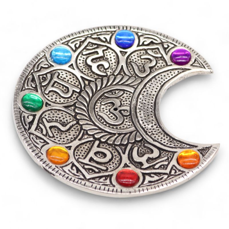 Zeven Chakra Maan Wierookhouder 11.5cm