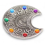 Zeven Chakra Maan Wierookhouder 11.5cm