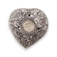 Kleine Hart Wierookhouder 6x5.5x1.5cm